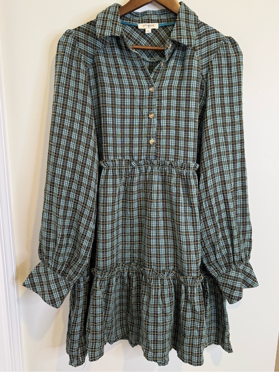 Umgee Dresses & Skirts - Umgee Cottagecore Prairie Modest Mini Dress Size Medium